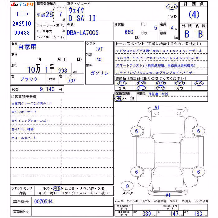 DAIHATSU WAKE