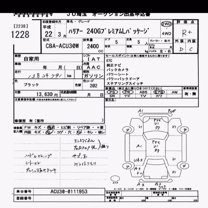 TOYOTA HARRIER