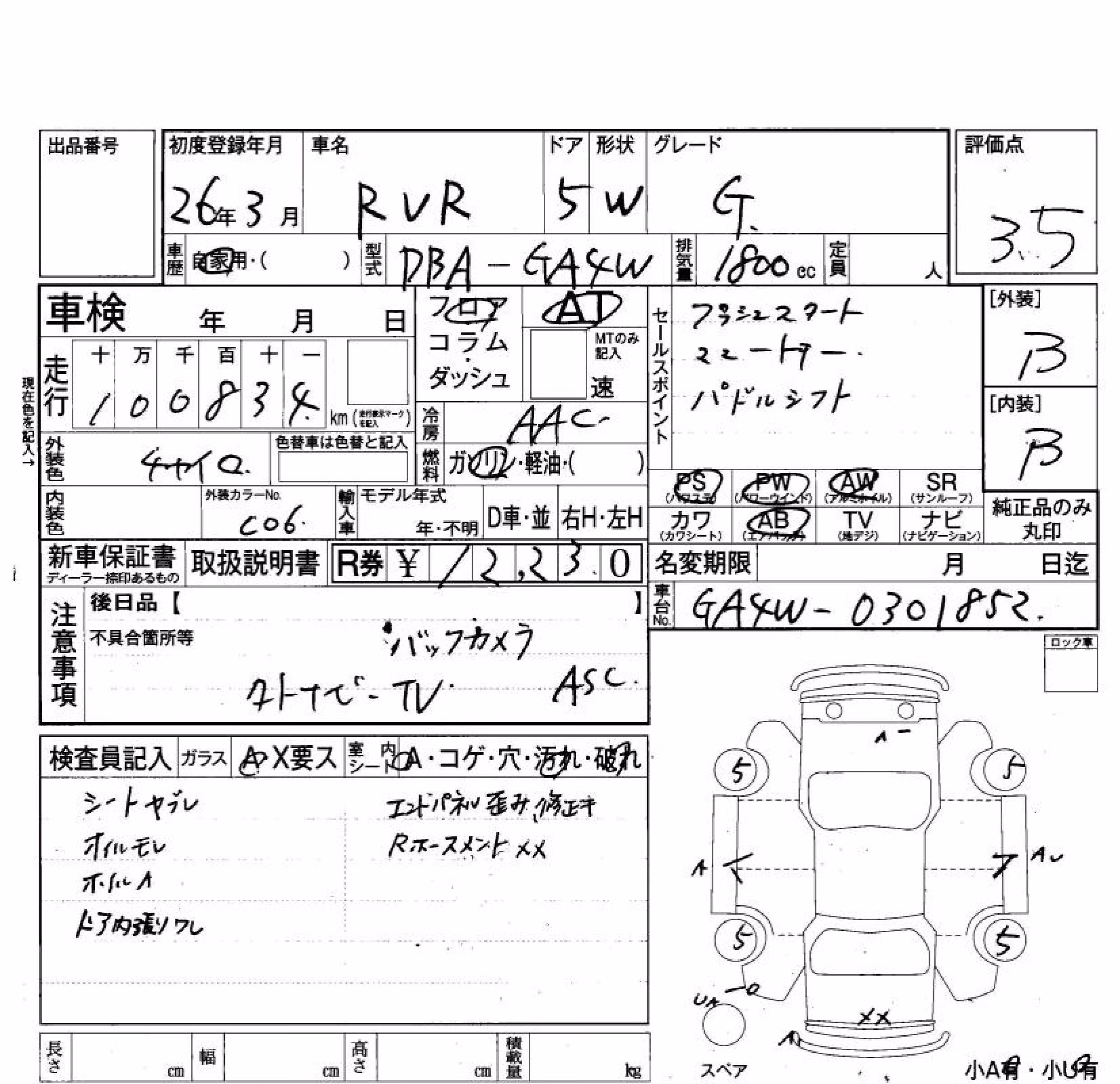 MITSUBISHI RVR