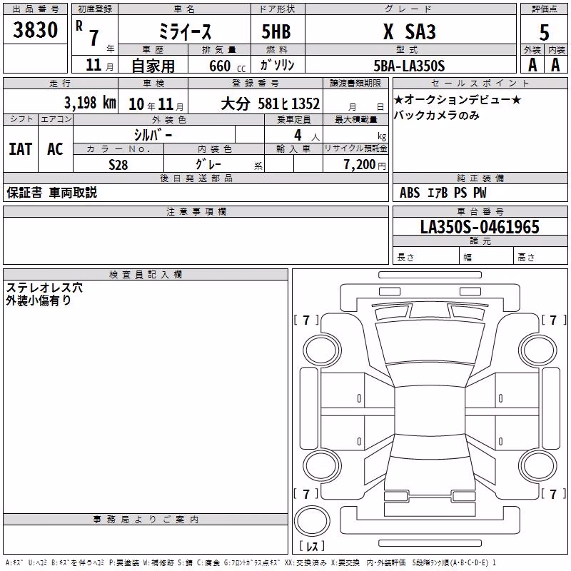 DAIHATSU MIRA E:S