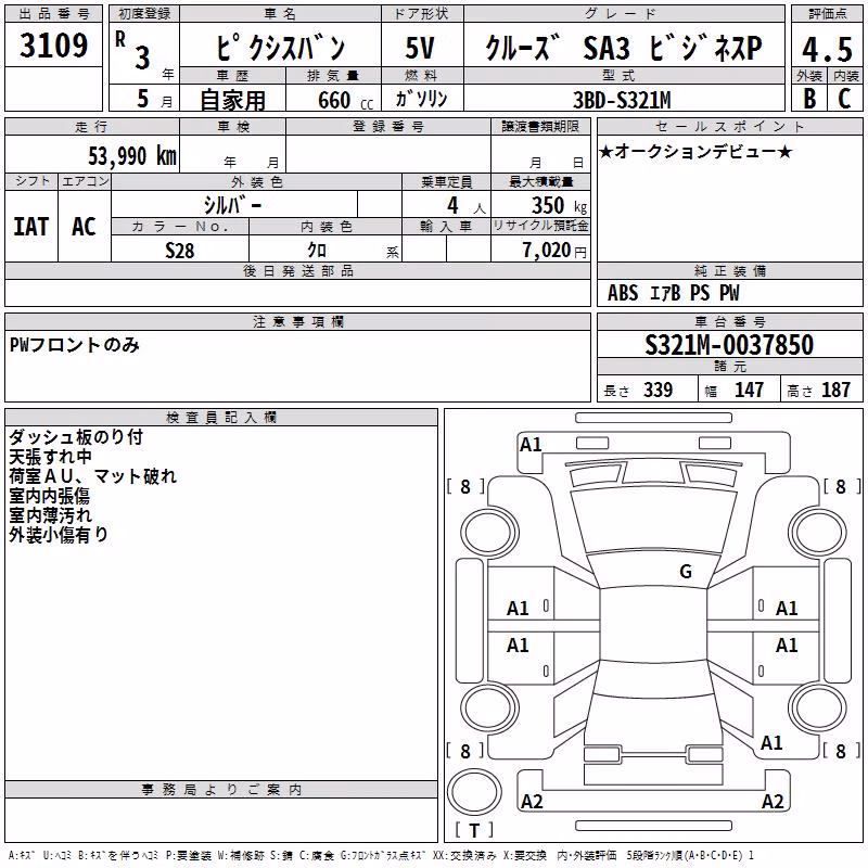 TOYOTA PIXIS VAN