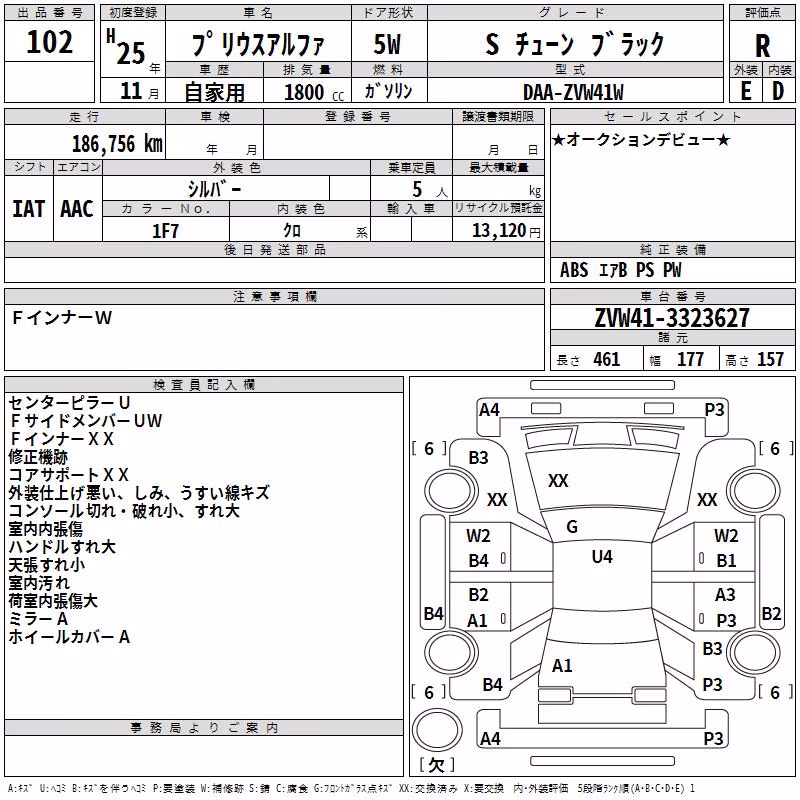 TOYOTA PRIUS ALPHA