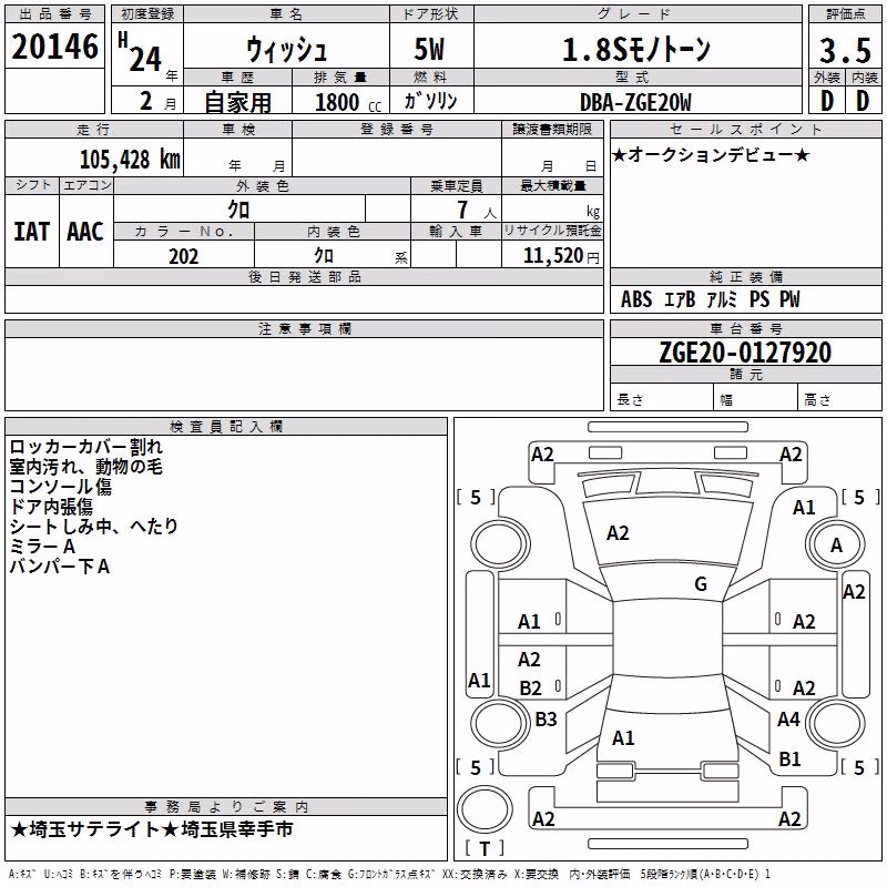 TOYOTA WISH