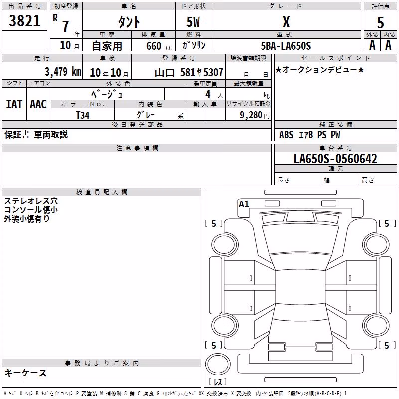 DAIHATSU TANTO