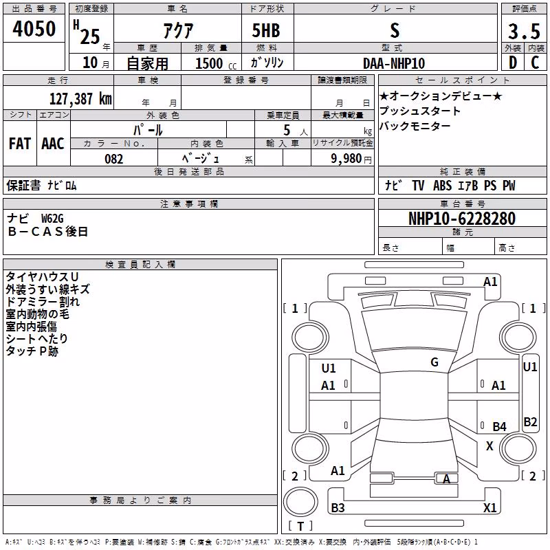 TOYOTA AQUA