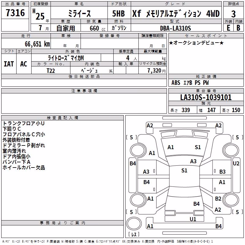 DAIHATSU MIRA E:S