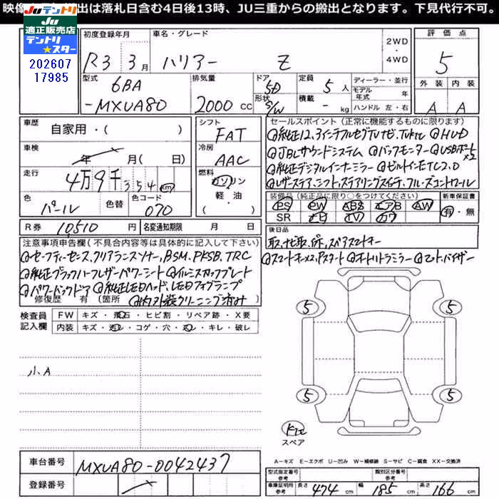 TOYOTA HARRIER