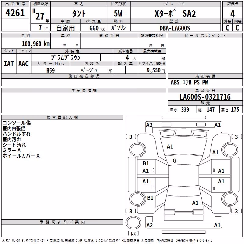 DAIHATSU TANTO