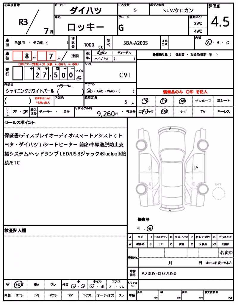 DAIHATSU ROCKY