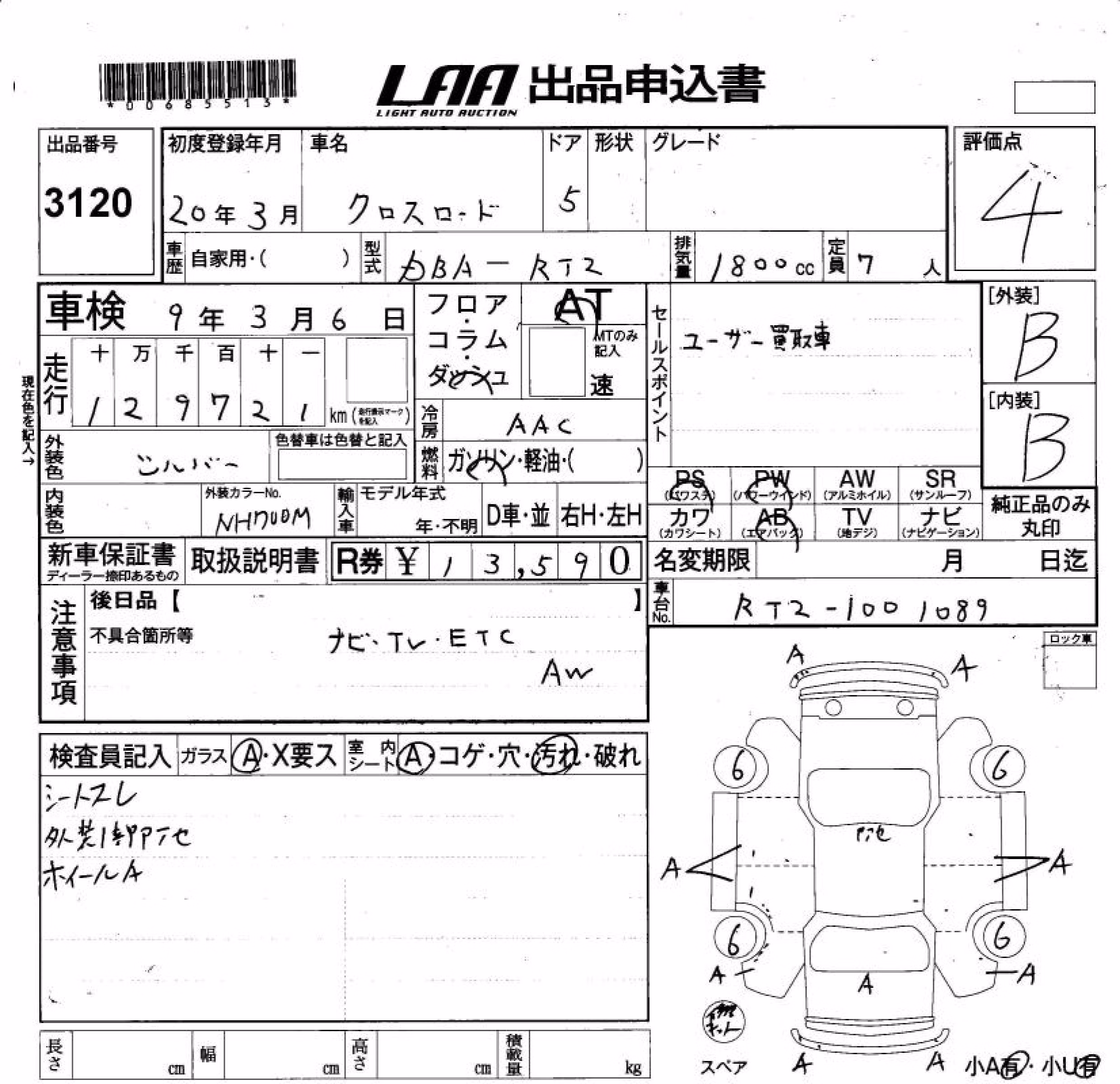 HONDA CROSSROAD