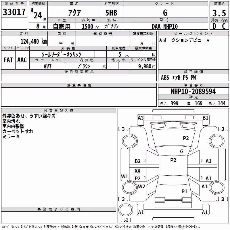 TOYOTA AQUA
