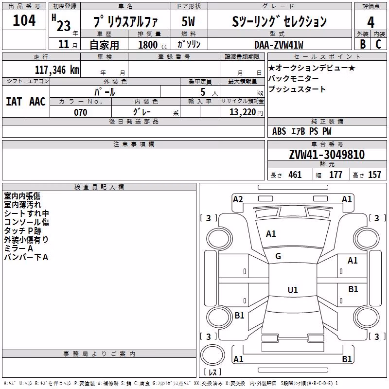 TOYOTA PRIUS ALPHA