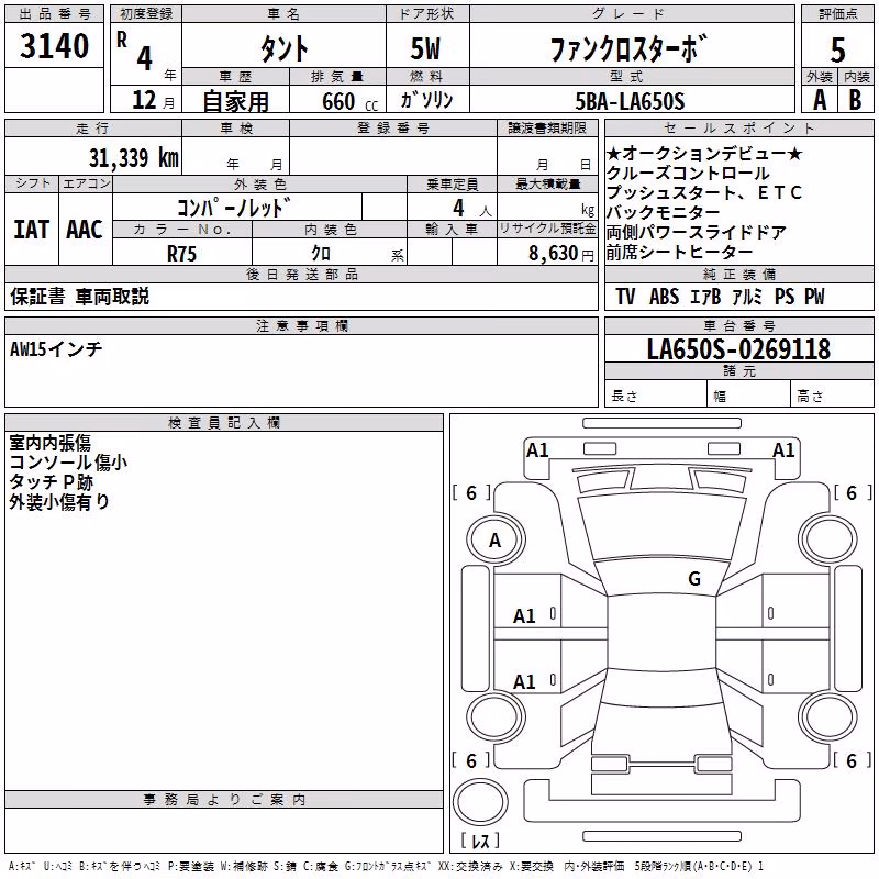 DAIHATSU TANTO
