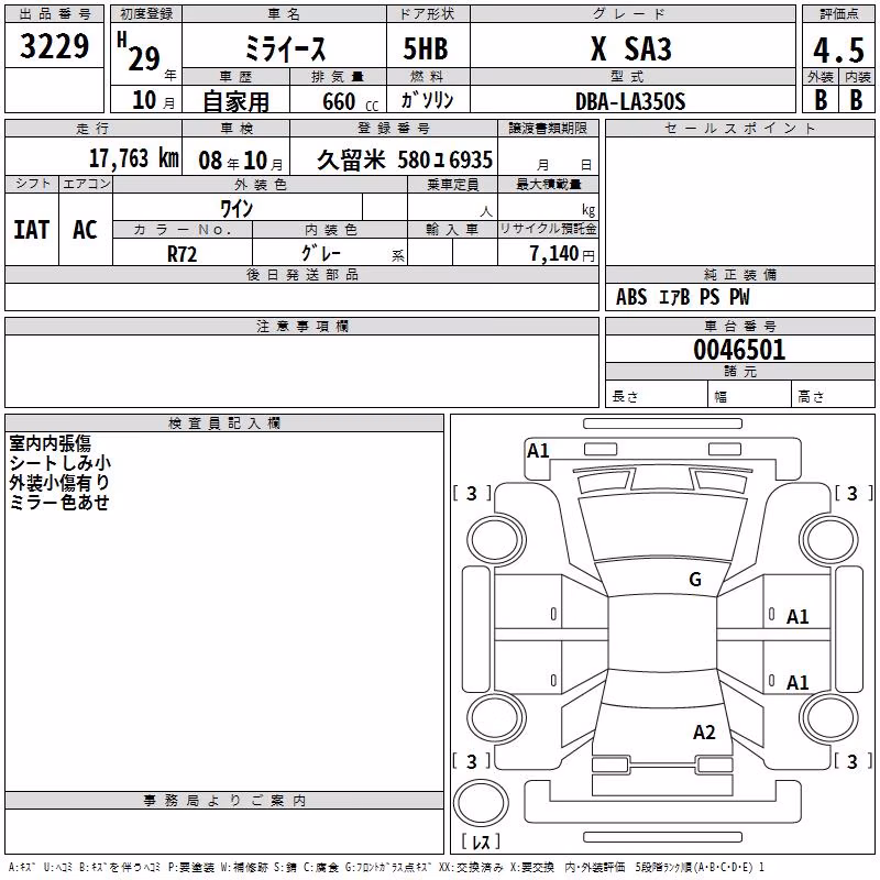 DAIHATSU MIRA E:S