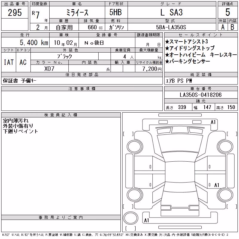 DAIHATSU MIRA E:S