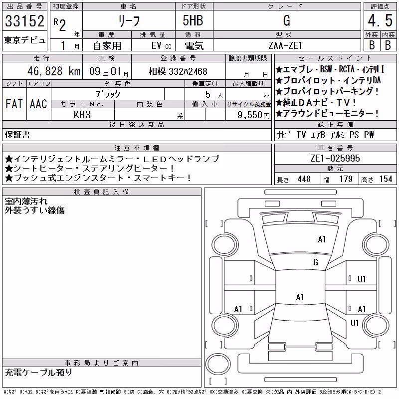 NISSAN LEAF