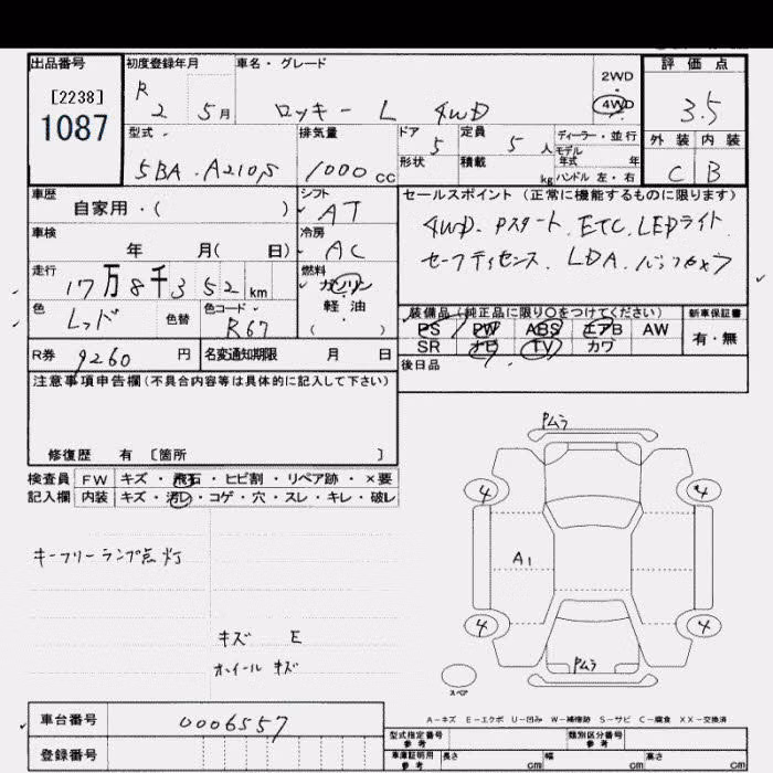 DAIHATSU ROCKY