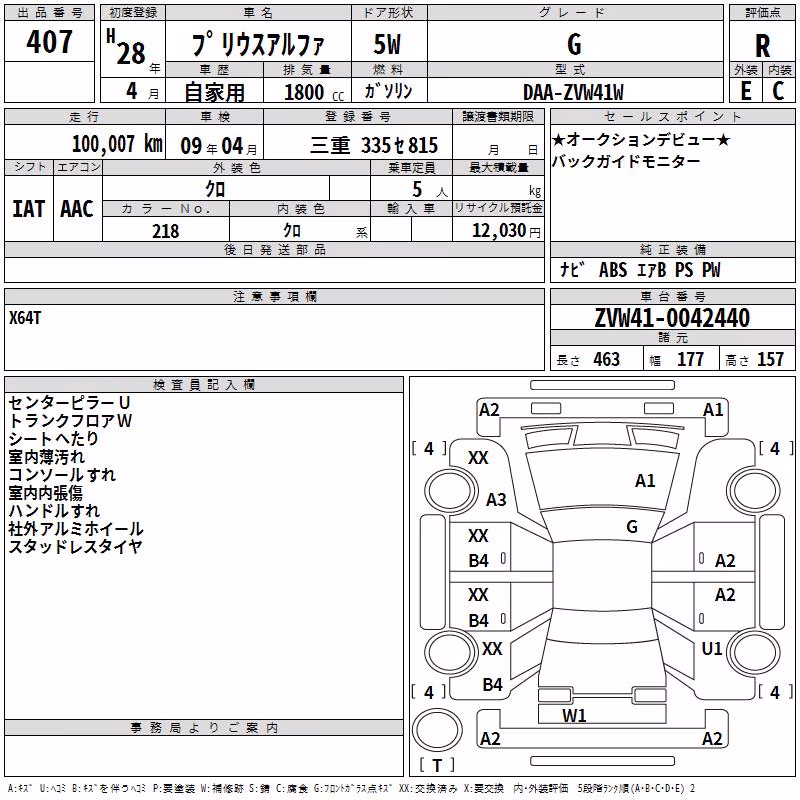TOYOTA PRIUS ALPHA