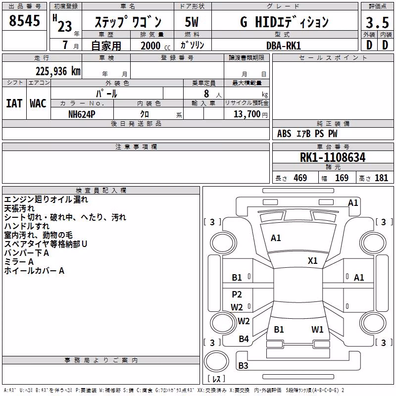 HONDA STEPWGN