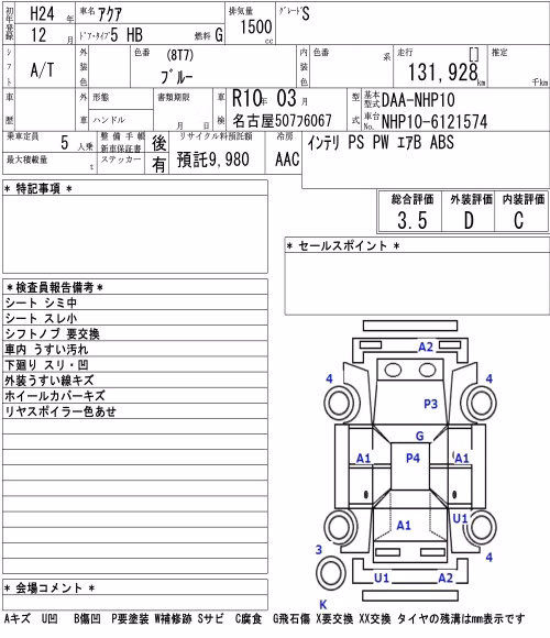 TOYOTA AQUA