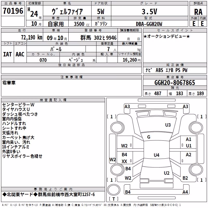 TOYOTA VELLFIRE