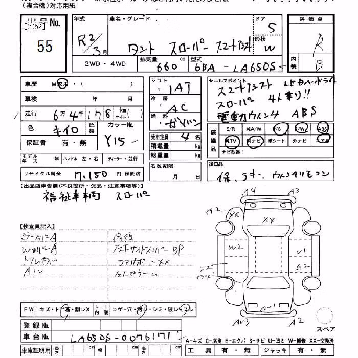 DAIHATSU TANTO