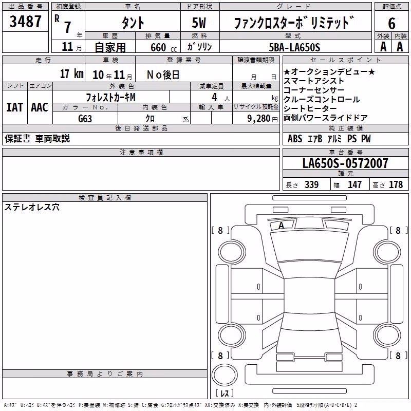 DAIHATSU TANTO