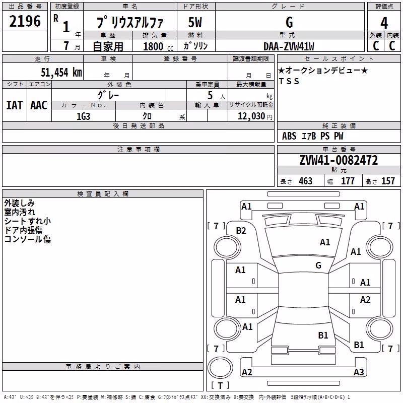 TOYOTA PRIUS ALPHA