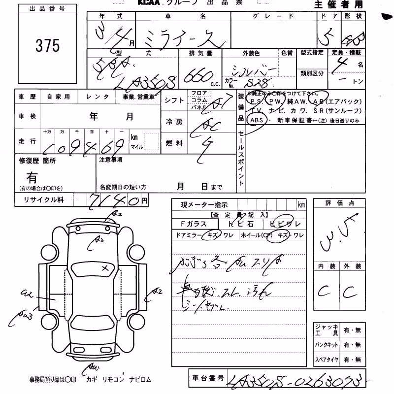 DAIHATSU MIRA E:S