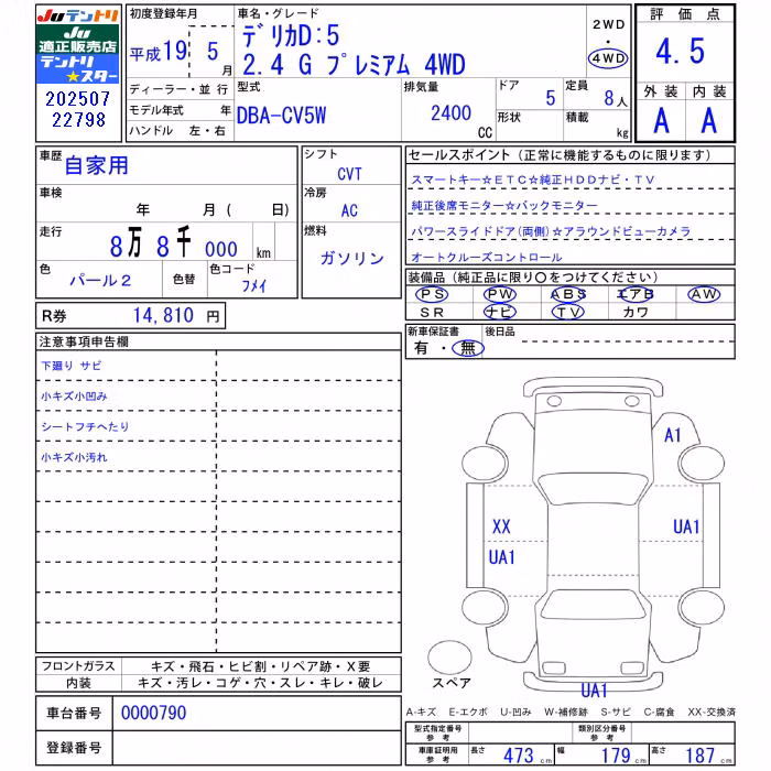 MITSUBISHI DELICA D:5