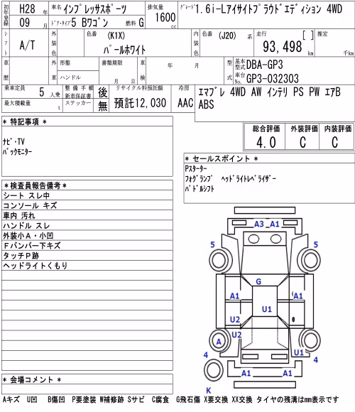 SUBARU IMPREZA