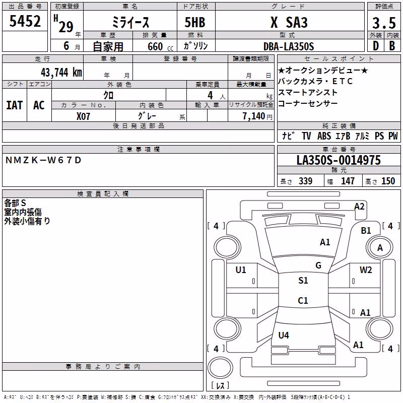 DAIHATSU MIRA E:S
