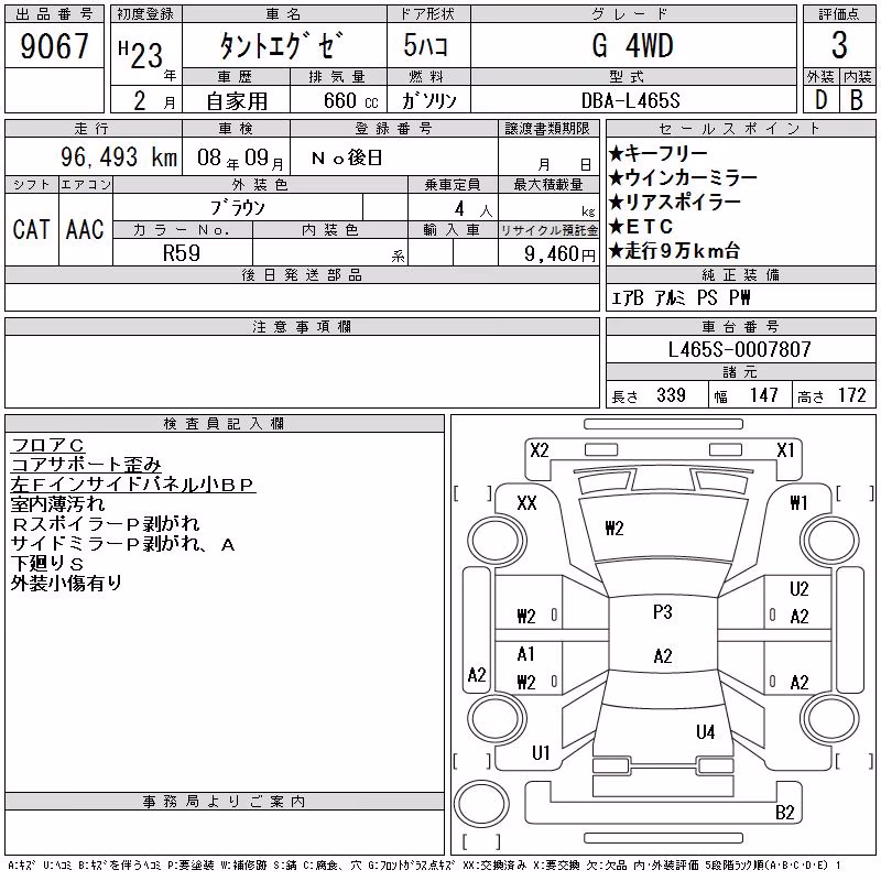 DAIHATSU TANTO EXE