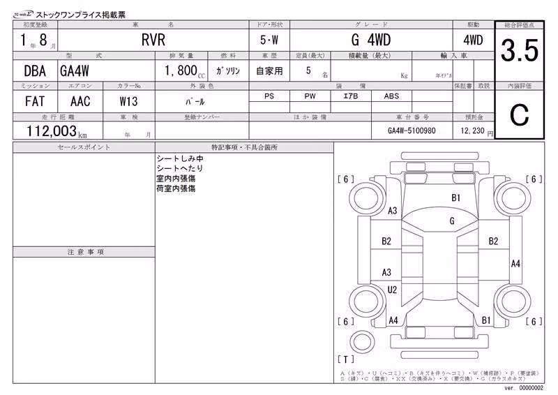 MITSUBISHI RVR