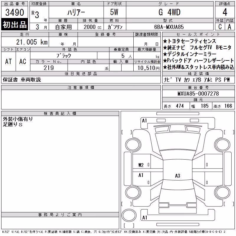TOYOTA HARRIER