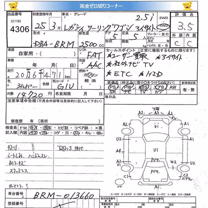 SUBARU LEGACY