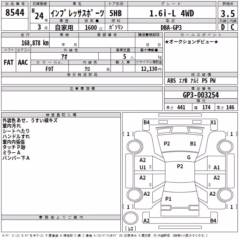 SUBARU IMPREZA