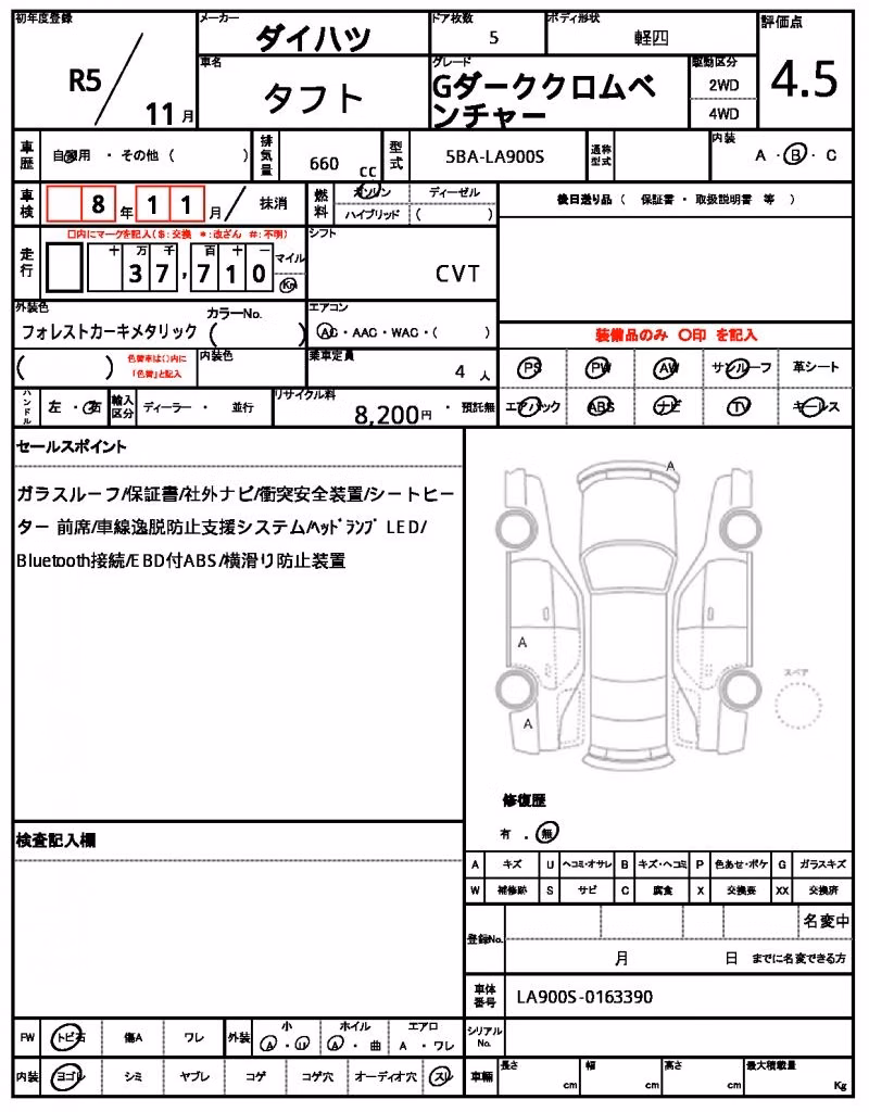DAIHATSU TAFT