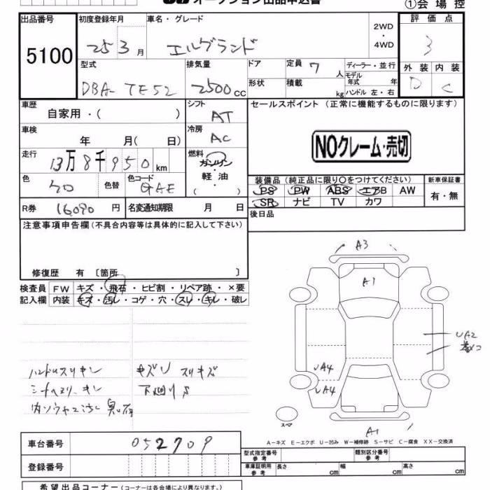 NISSAN ELGRAND