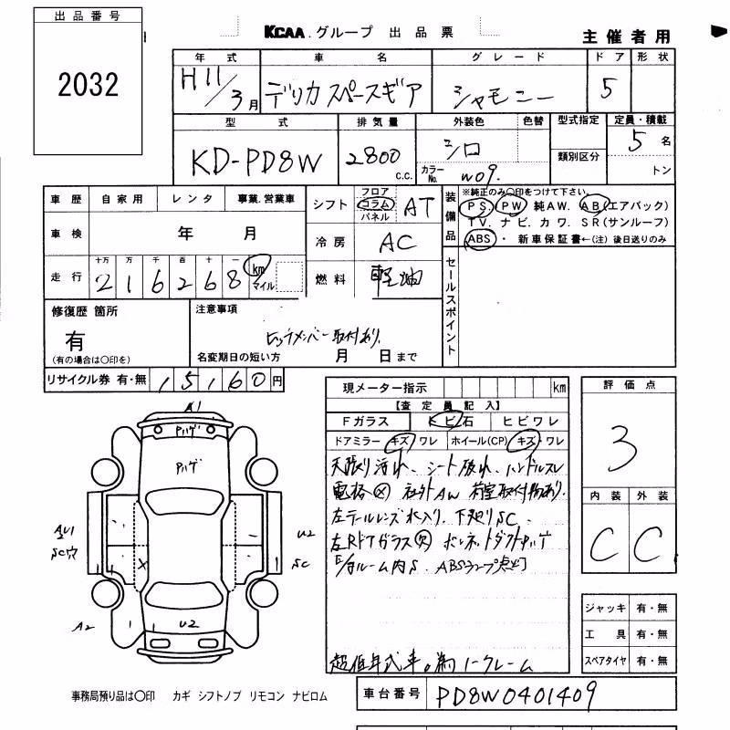 MITSUBISHI DELICA