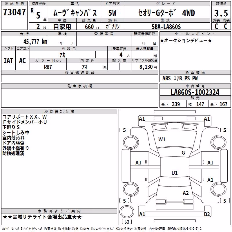 DAIHATSU MOVE CANBUS