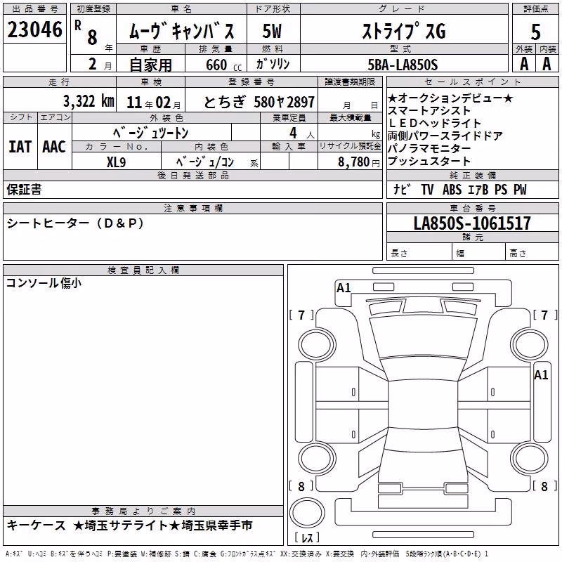 DAIHATSU MOVE CANBUS