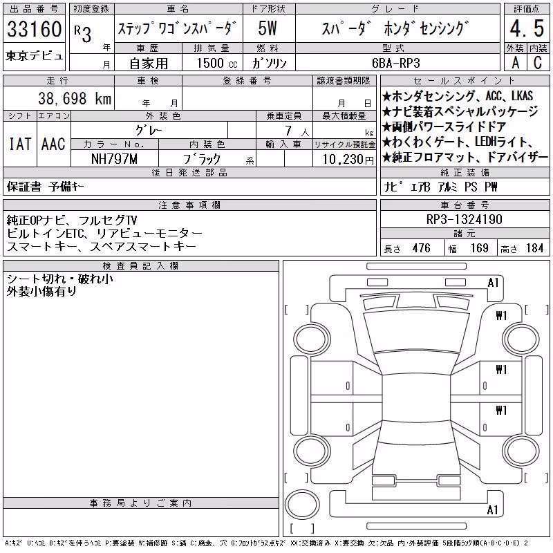 HONDA STEPWGN