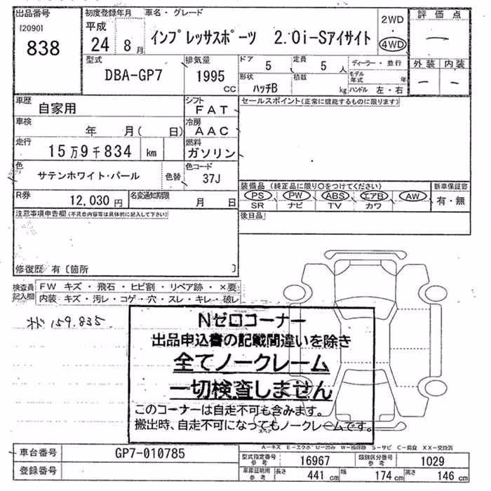 SUBARU XV