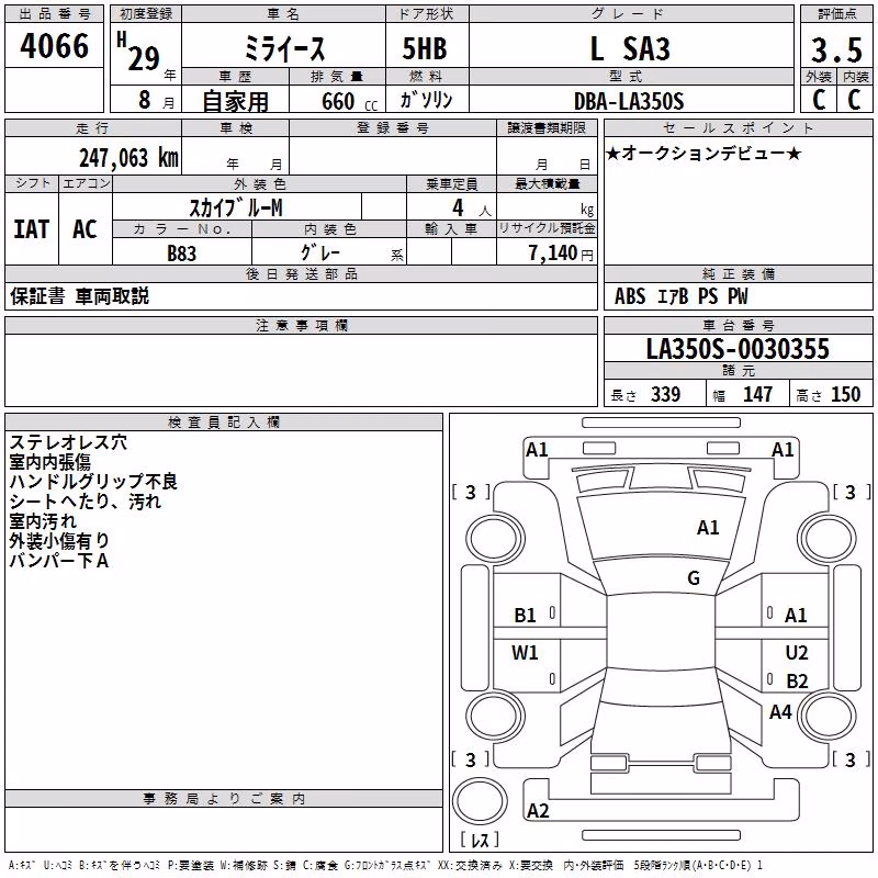 DAIHATSU MIRA E:S