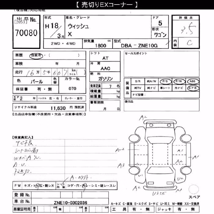 TOYOTA WISH