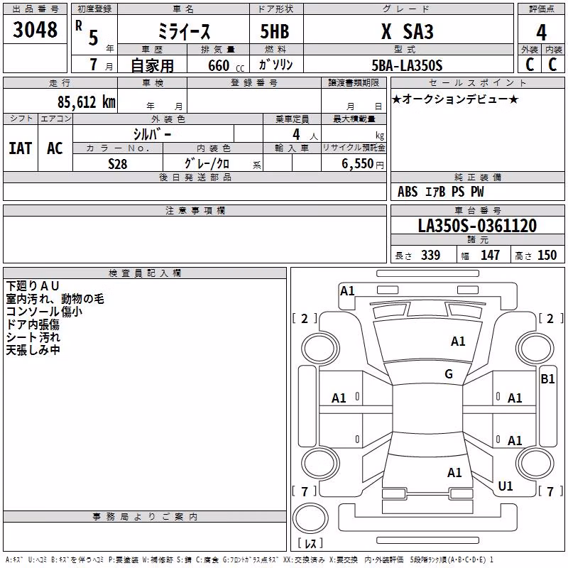 DAIHATSU MIRA E:S