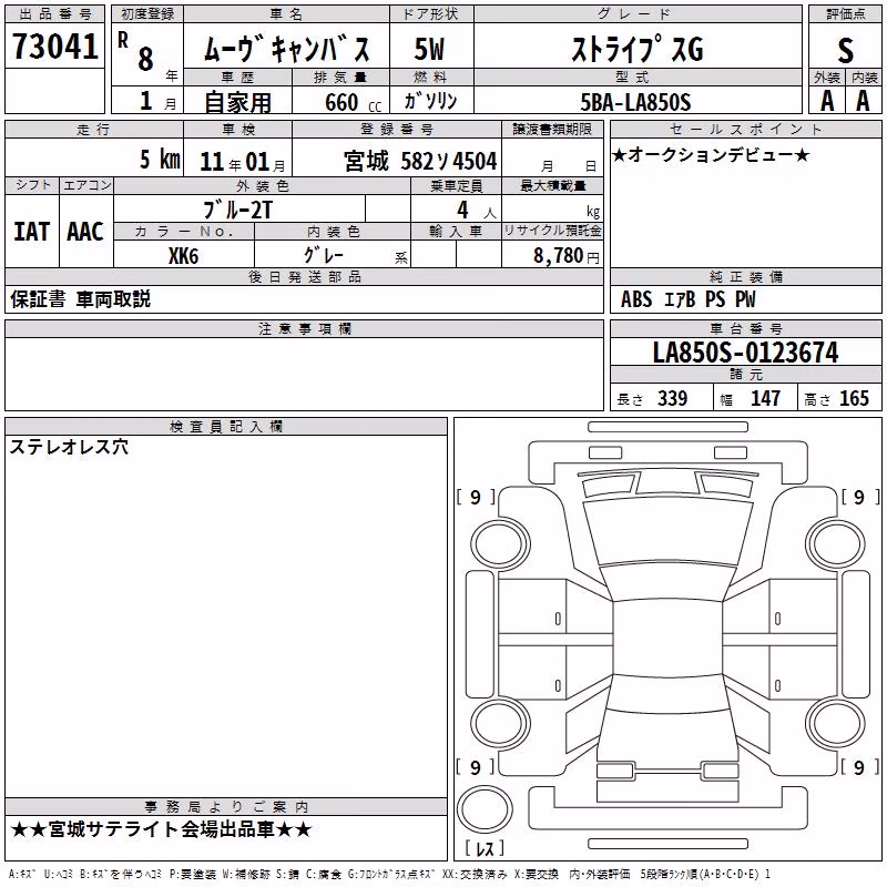 DAIHATSU MOVE CANBUS