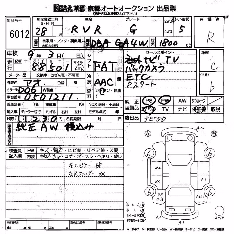 MITSUBISHI RVR