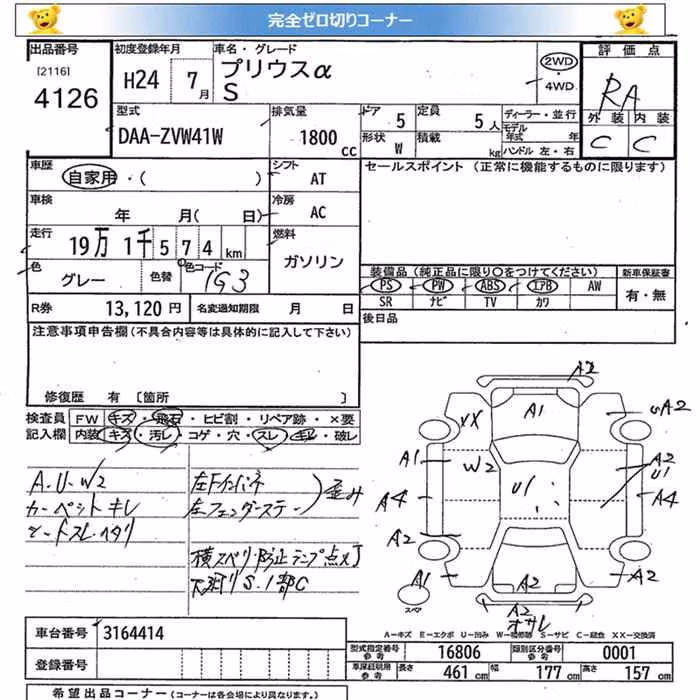 TOYOTA PRIUS ALPHA